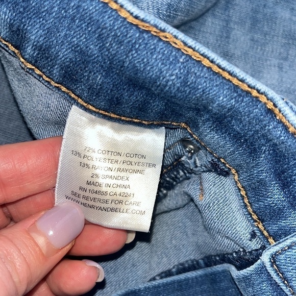 Henry & Belle women’s super skinny ankle jean Size 32 - Picture 12 of 14